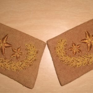 Confederate General Collar tabs - Extra fine! PAIR