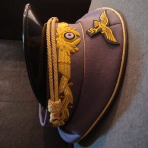Herman Goering Hat size 60 - Full embroidery & Schellenberg Label, doe skin smooth wool