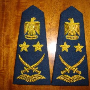 Iraqi Air Force 3-star General Shoulder Boards (RARE)
