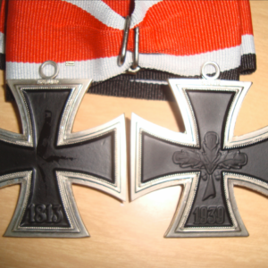 KNIGHT'S CROSS OF THE Iron Cross 1957-NATO authorized version for WW2 Vets Over 500 in the Bundeswehr
