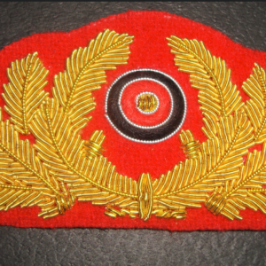 National Volksarmee General's Hat Wreath-pre 1975 embroidered bullion