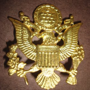 US Army Officer's Hat Eagle Badge