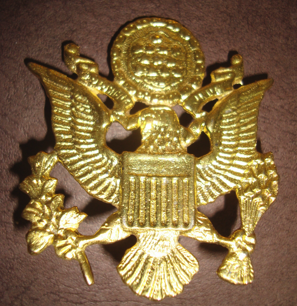 US Army Officer's Hat Eagle Badge