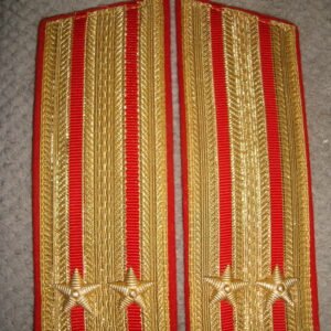 Soviet Army Colonel-gold braid - 2 stars- EXC!