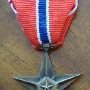 US Armed Forces Bronze Star Medal for Bravery in conbat