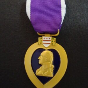 US Armed Forces Purple Haeat Medal (for wounded warriors)
