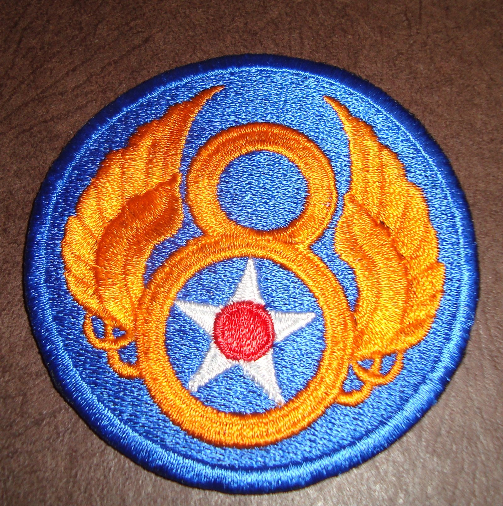 USAAF 8th Air Force Patch (hardest hit unit in Bombonh Campaign)