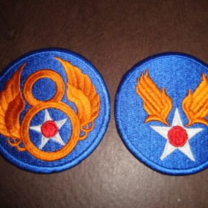 USAAF WW2 Eight Air Force Patch AND US Army Air Force COMBO