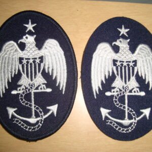Union Navy ratings sleeve patch-embroidered-navy blue