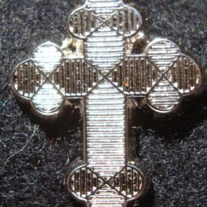 Wehrmacht Chaplain hat Cross-exc detail to orthodox cross (also worn by Catholic Chaplains)